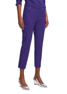 Theory Treeca Cropped Wool Pants - Blue Iris