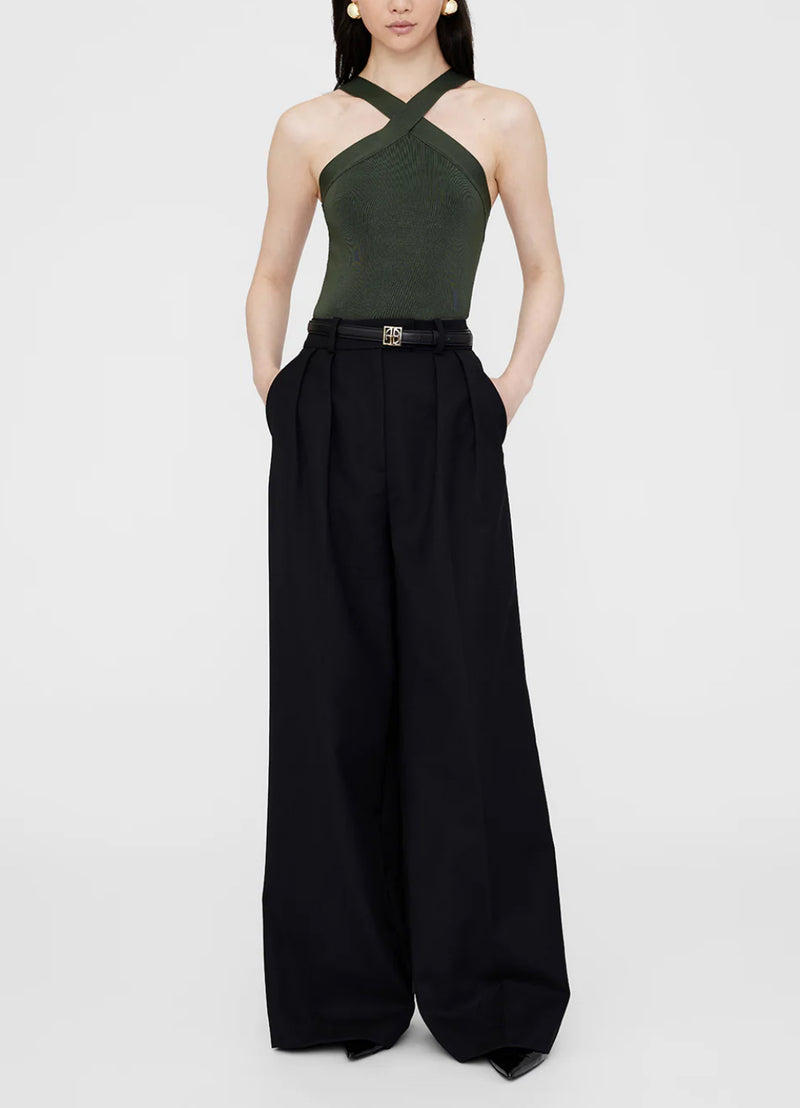 Anine Bing Brea Top - Olive