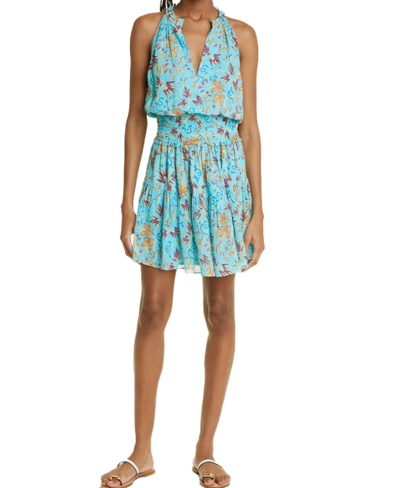 A.L.C. Courtney Dress - Grotto Multi