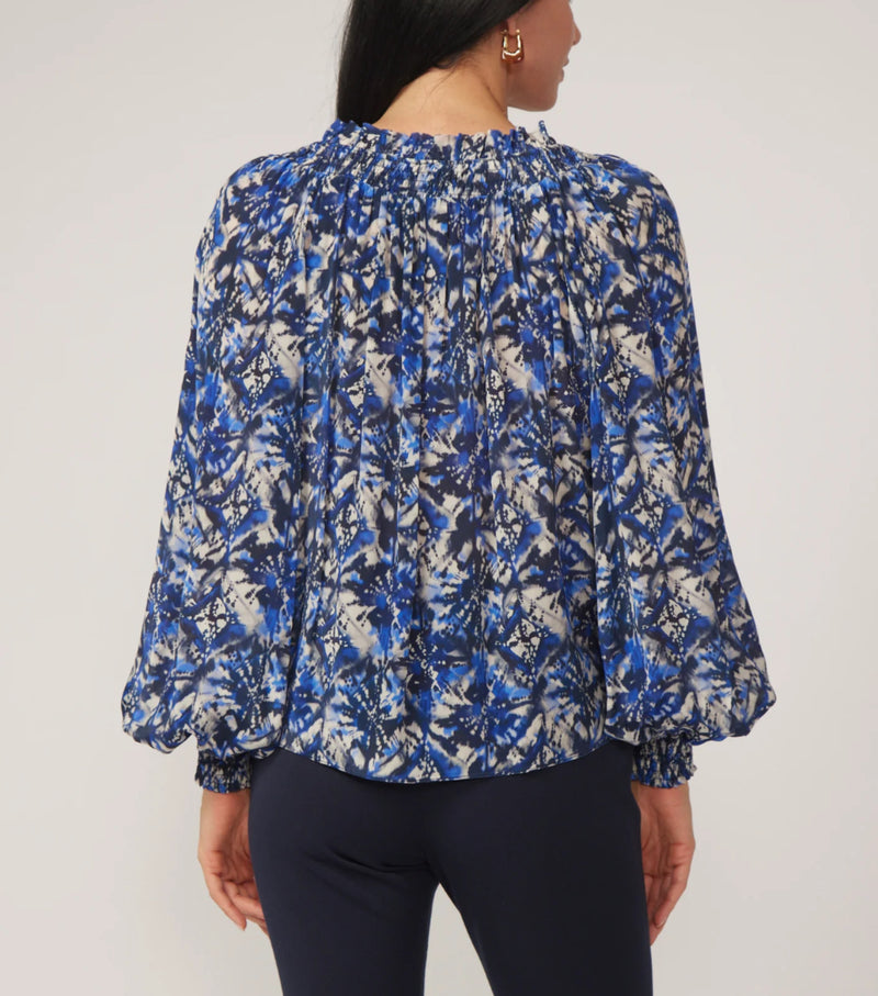 Gilner Farrar Calista Printed Blouse