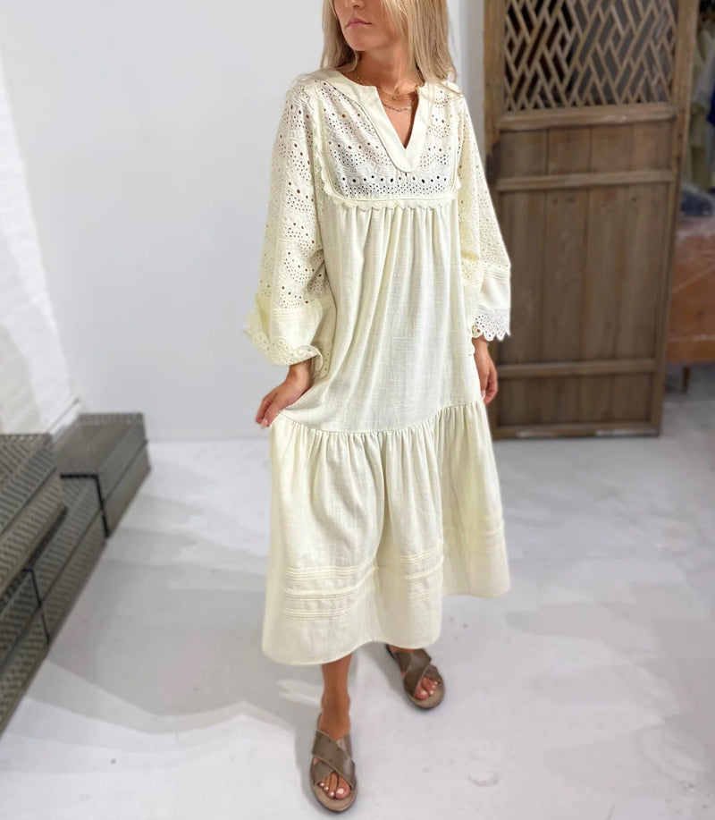 FLOE Saguna Dress - Vanilla