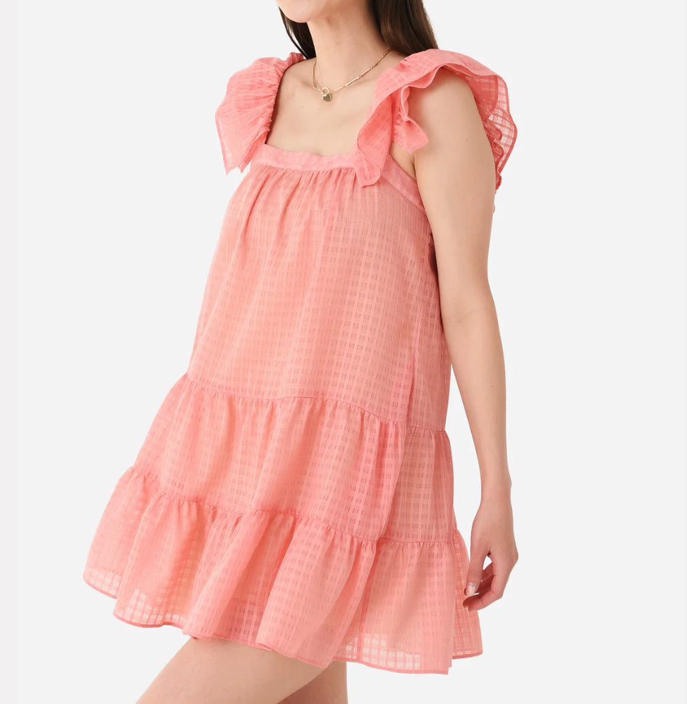 Katherine Kidd Maja Dress - Pink Gingham