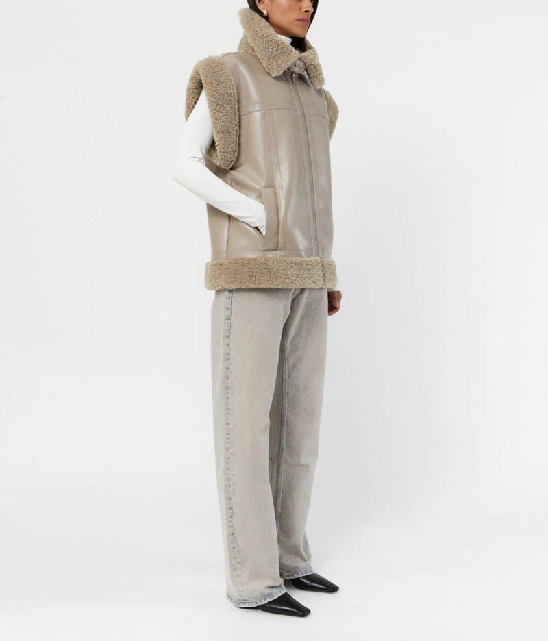 Apparis Jay Vest - Taupe