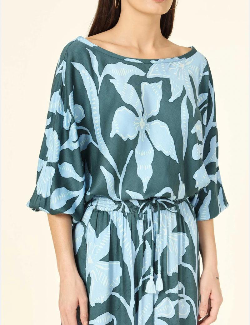 Omika Verde Blouse - Lia Tide