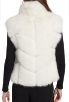Generation Love Rosario Faux Fur Vest - White