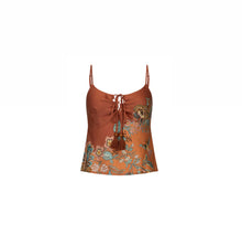 SPELL Mojave Lily Lace Up Cami - Amber