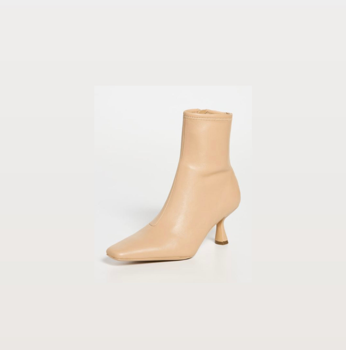 Loeffler Randall Thandy Curved Boot - Bisque
