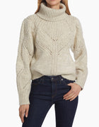 dh New York Marlee Dropstitch Sweater - Sea Salt