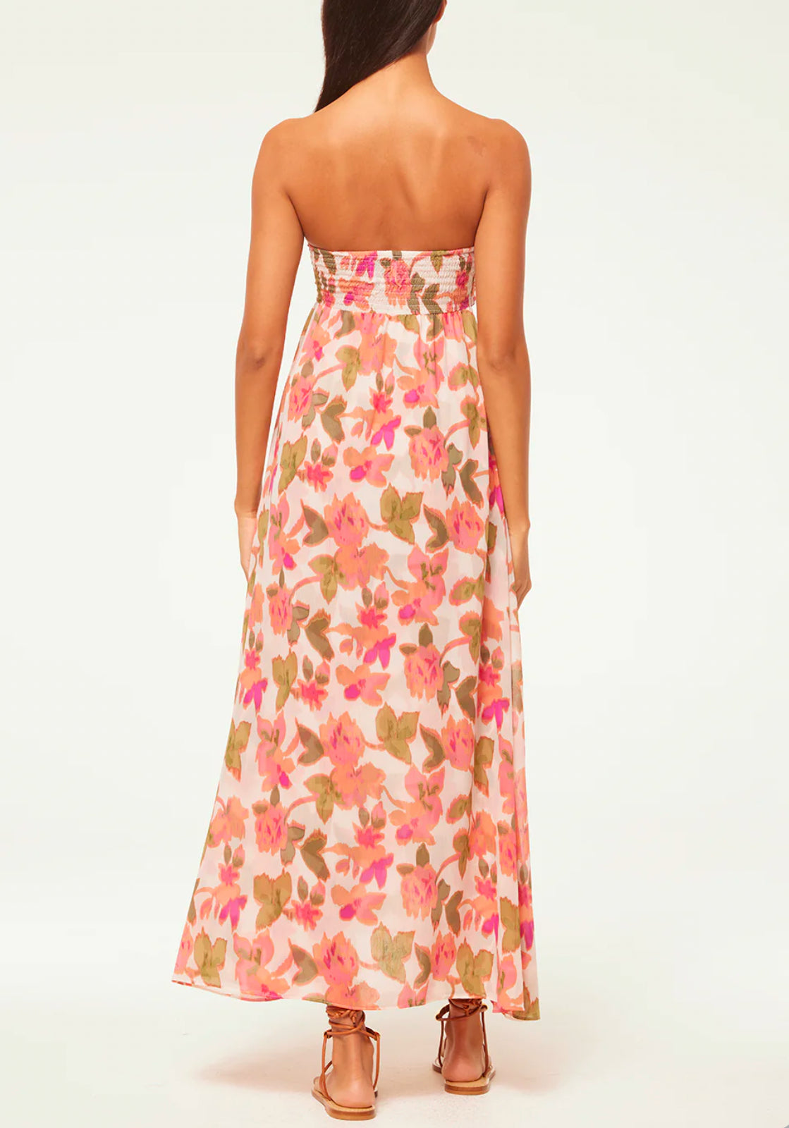 MISA Los Angeles Emine Dress - Sonoran Flora Chiffon