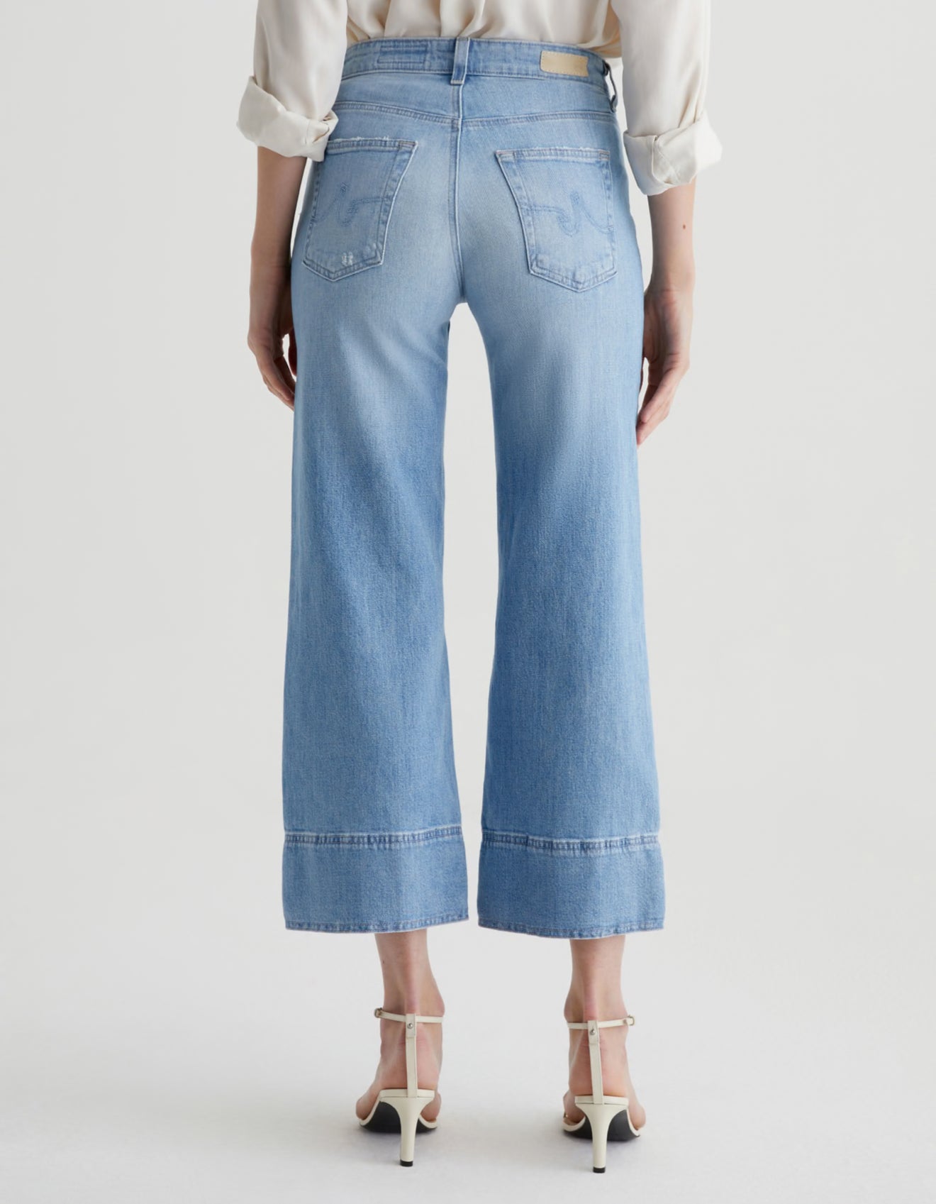 AG Jeans Saige Wide Leg Crop - Dana Point