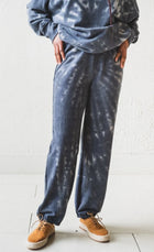 LACAUSA Slater Sweatpants - Smokey Quartz Tie Dye