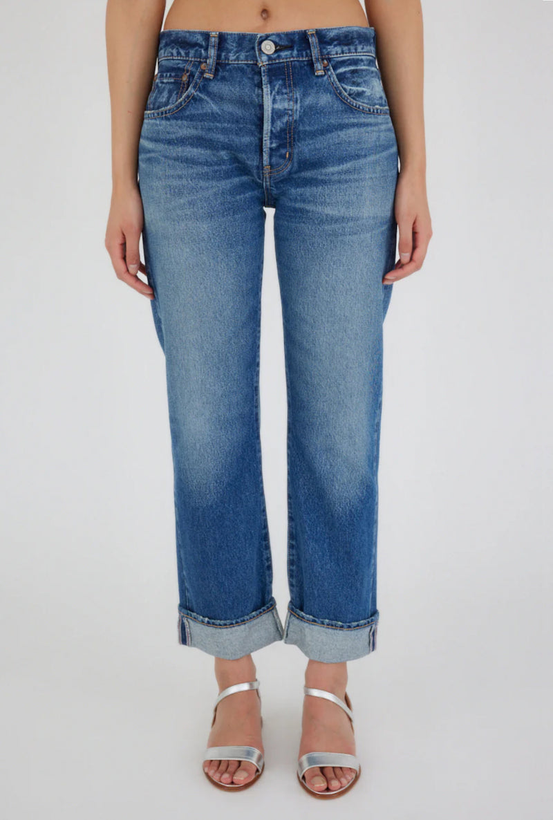 Moussy Vintage Foxwood Straight Jeans - Blue