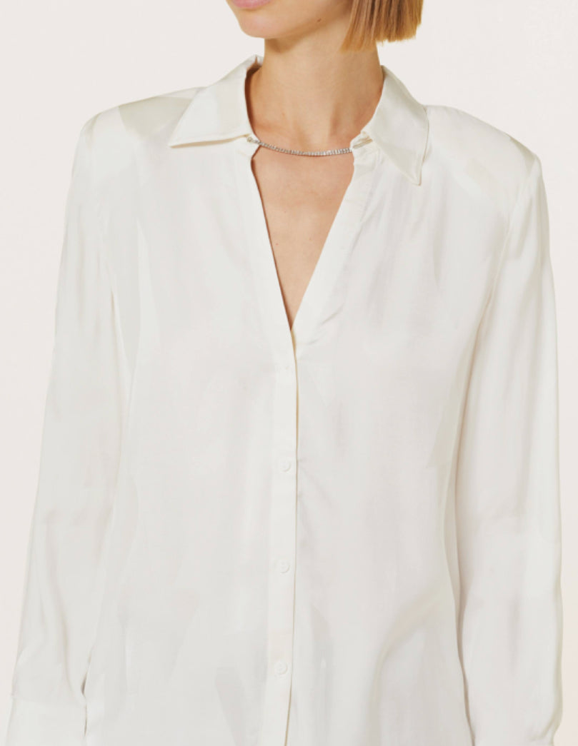 ba&sh Betsey Super Feminine Blouse - Off White