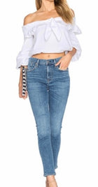 AGOLDE Sophie High Waist Crop Skinny - Adore