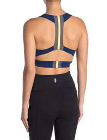 Free People FP Movement Delta Zip Sports Bra - Navy