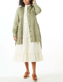 Cleobella Nolan Army Green Utility Jacket