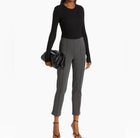 ATM Stretch Ponte Pants - Heather Charcoal