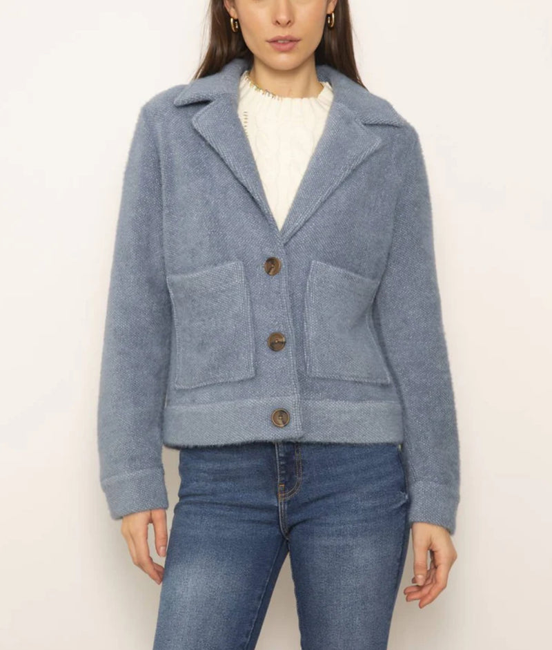 Central Park West Flora Jacket - Blue