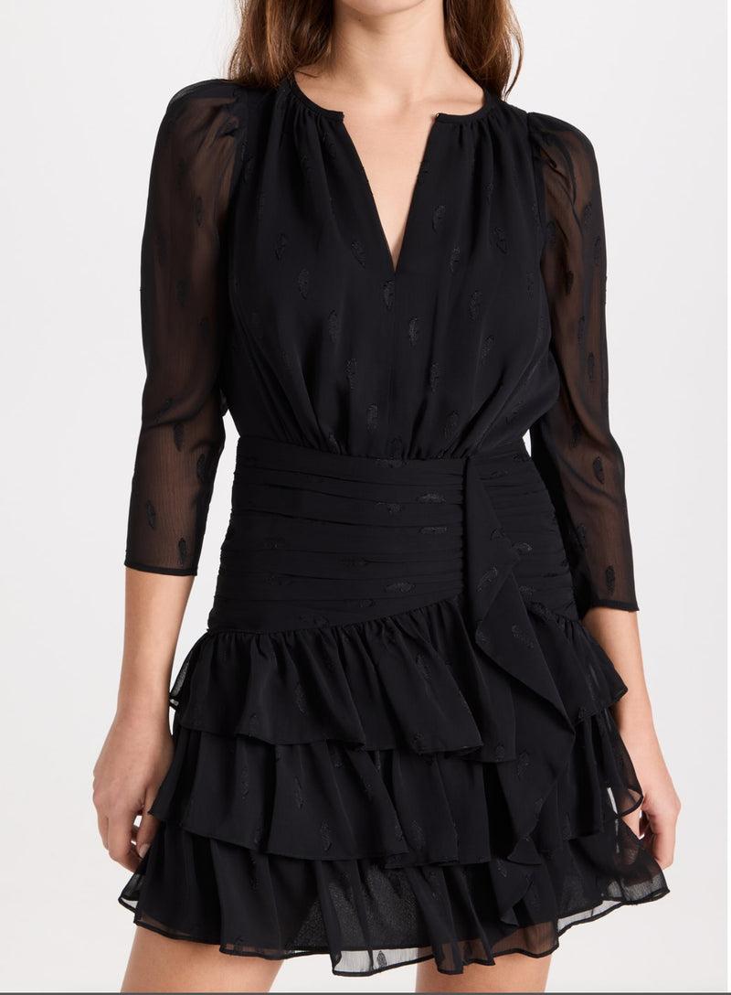 Shoshanna Kieran Minidress - Black