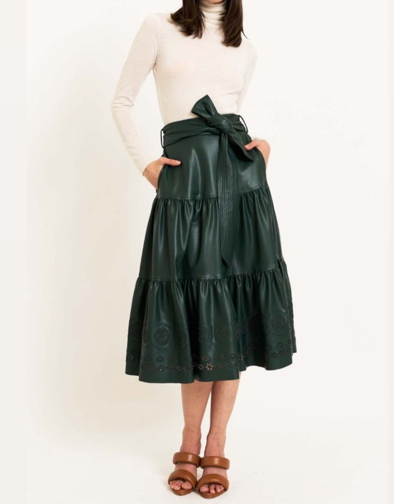 Christy Lynn Lori Skirt - Juniper