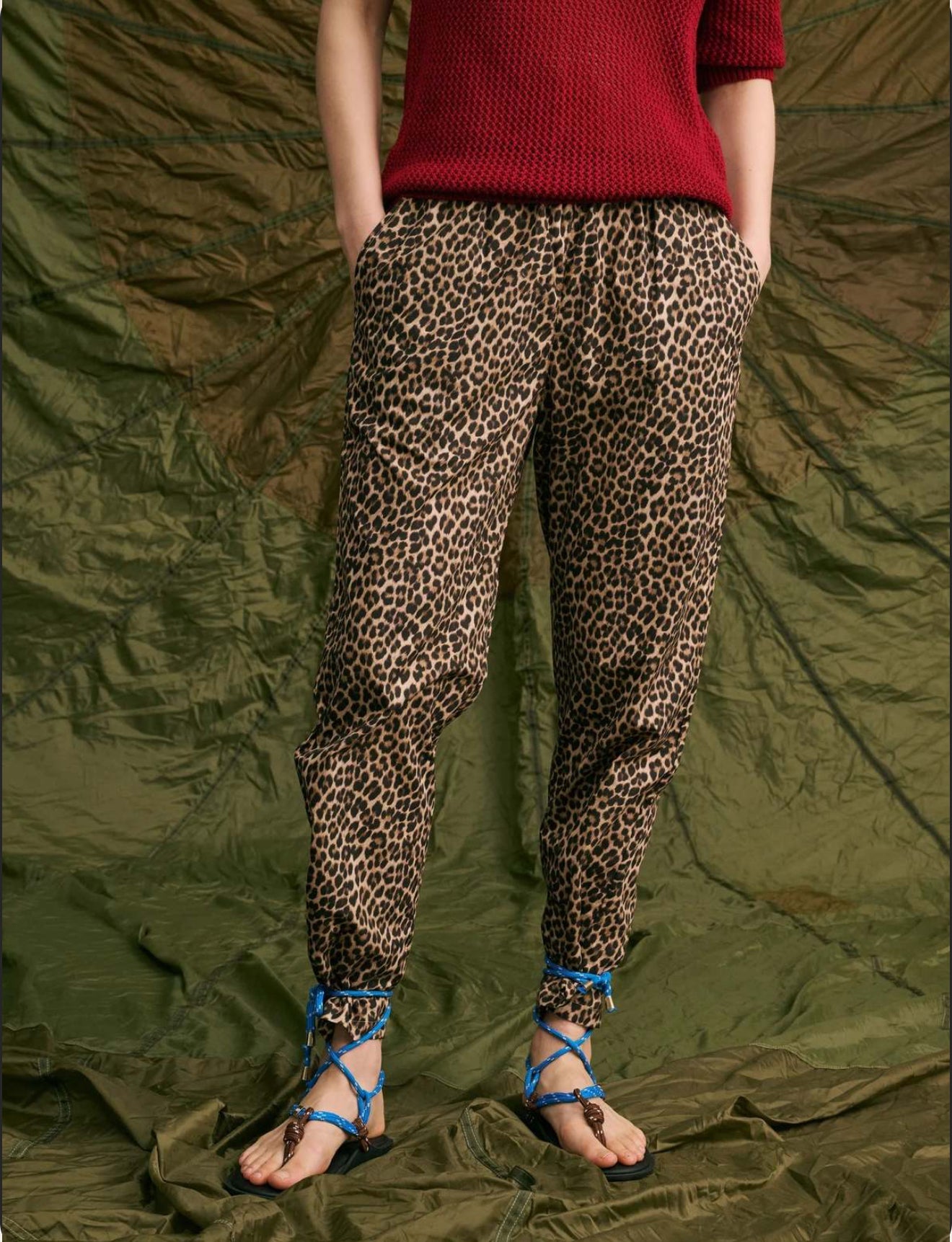 Hod Paris Baobab Leopard Print Pants