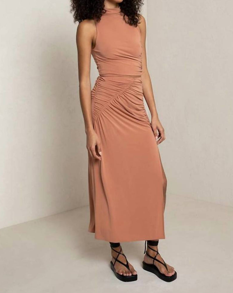 A.L.C. Dawson Skirt - Rosy Rust