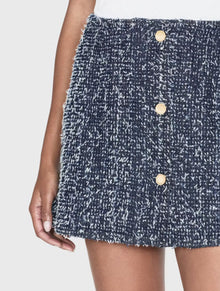 Frame Denim Boucle Skirt - Magic