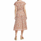 Veronica Beard Lexington Belted Floral Dress - Off White Multi