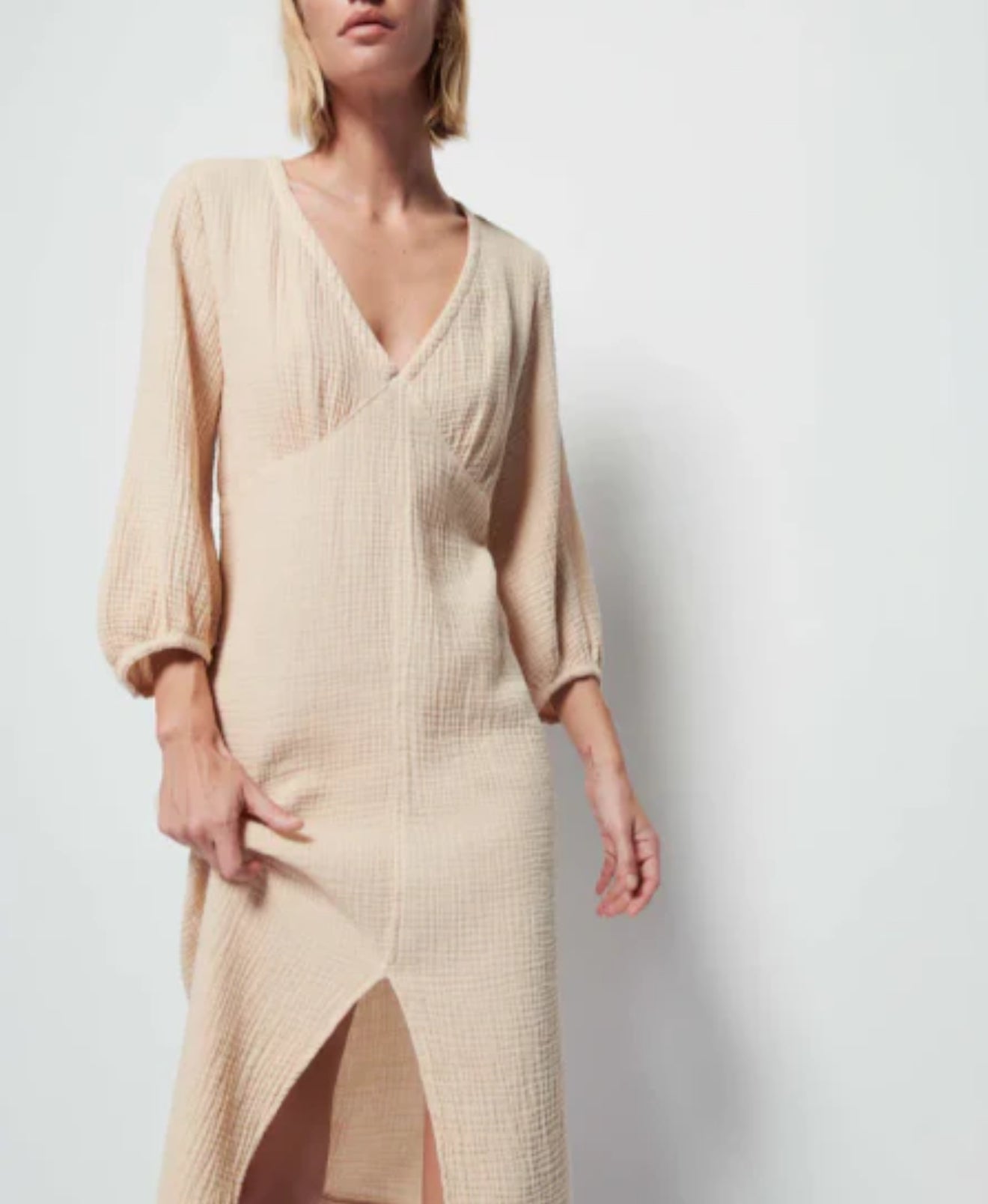Nation Ltd Olpa Dress - Tapioca