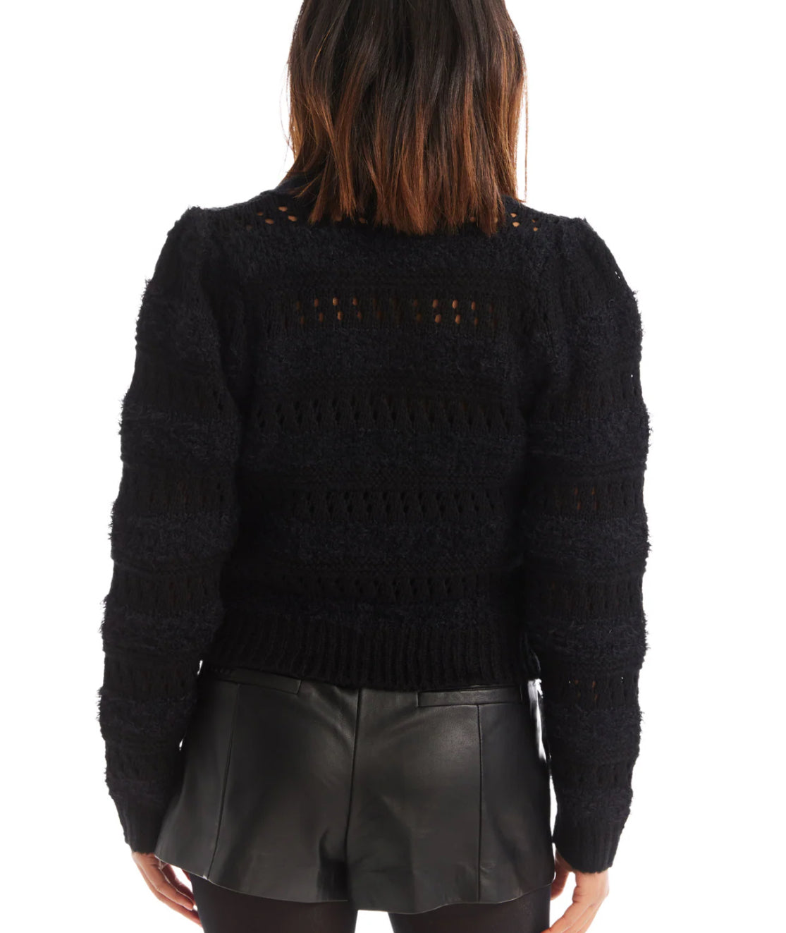 Allison New York Raven Sweater - Black