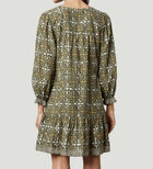 Velvet by Graham & Spencer Katarina Printed Boho Dress - Hunter