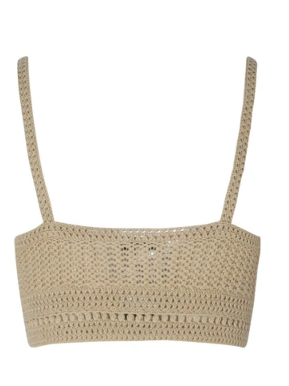 Vince Crocheted Bra Top - Neutral