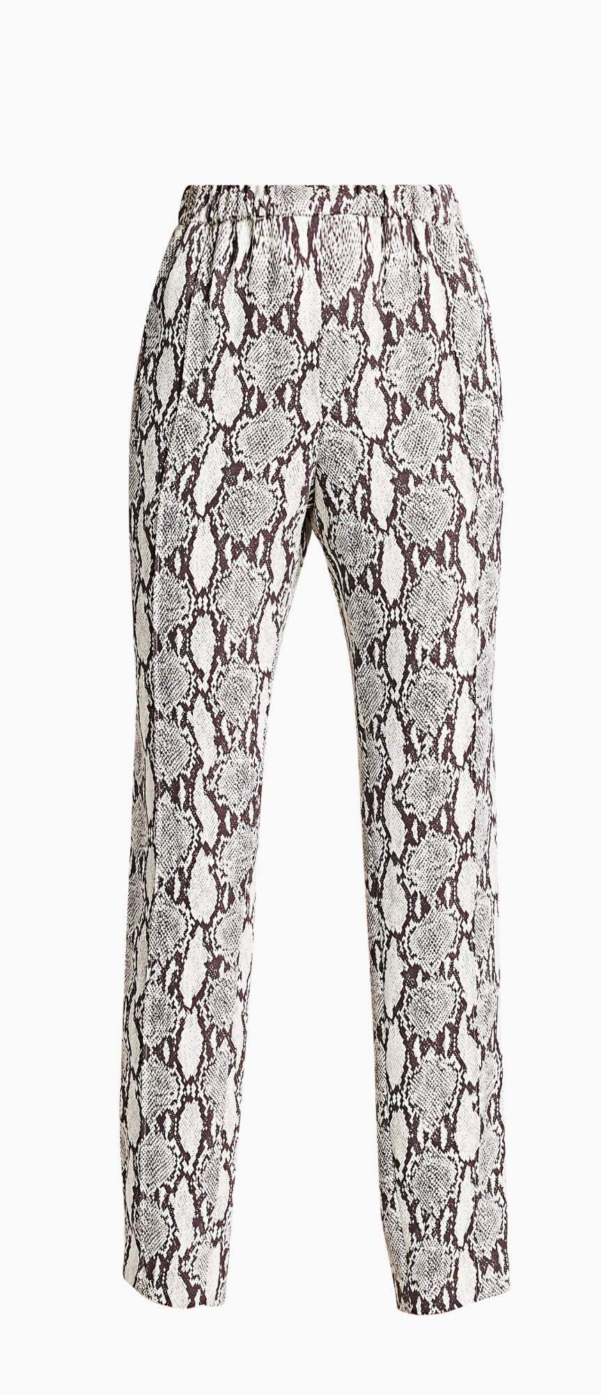 A.L.C. Elijah Python Print Silk Pants