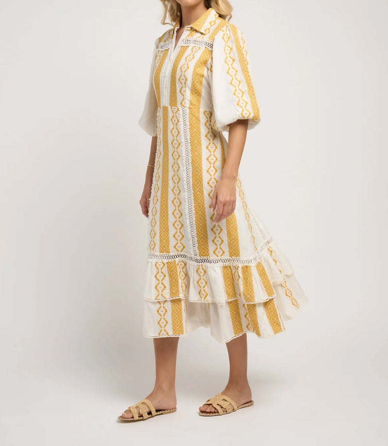 guadalupe Catalina II Dress - Yellow