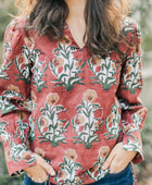 Victoria Dunn Billy Blouse - Harvest