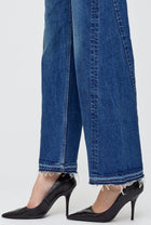 Moussy Vintage Espanola Wide Straight - 110 Blue