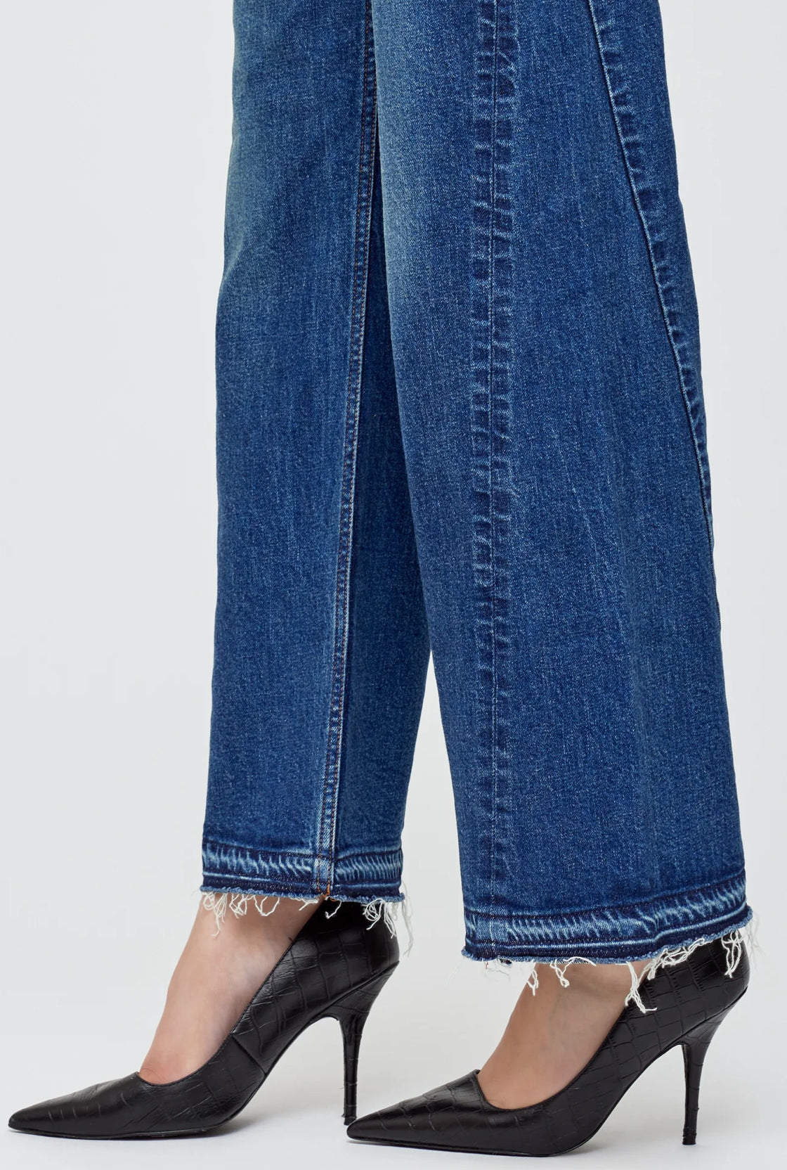 Moussy Vintage Espanola Wide Straight - 110 Blue