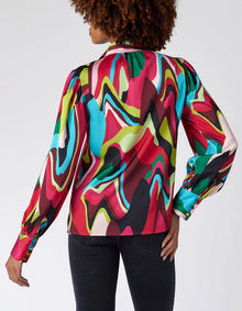 Crosby By Mollie Burch Leland Blouse - Holidazed