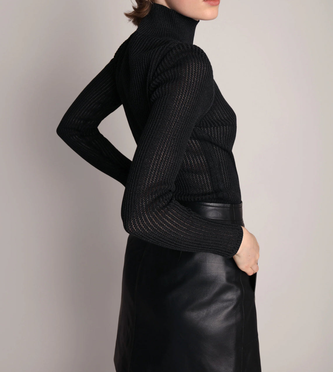 MUNTHE Liandra Knit - Black