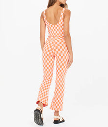 The Upside Yosemite Thia Flare Pant - Nectarine Petal