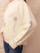 ALYSI Maglia Knit Crew - Latte