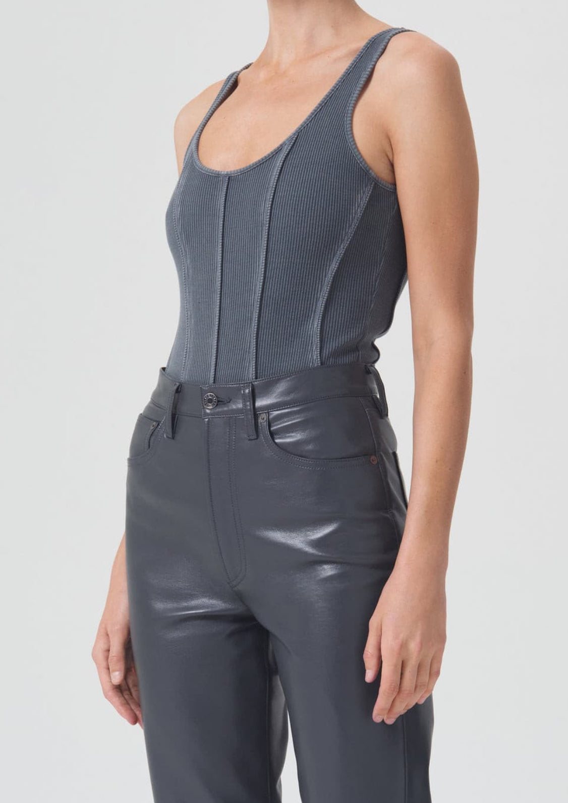 AGOLDE Elna Bodysuit - Gravity