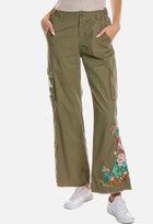 Johnny Was Hinga Cargo Pants - Green