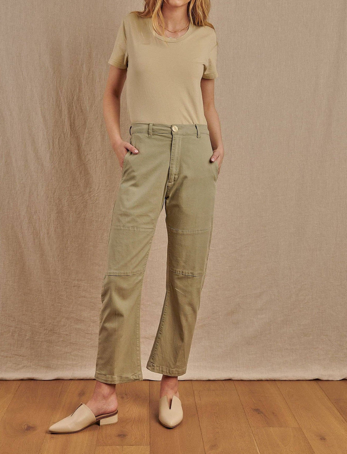 ROAD TO NOWHERE Baja Japanese Twill Pant - Seafoam