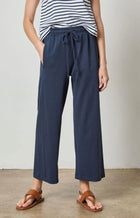 LILLA|P  Seamed Wide Leg Pant - Navy