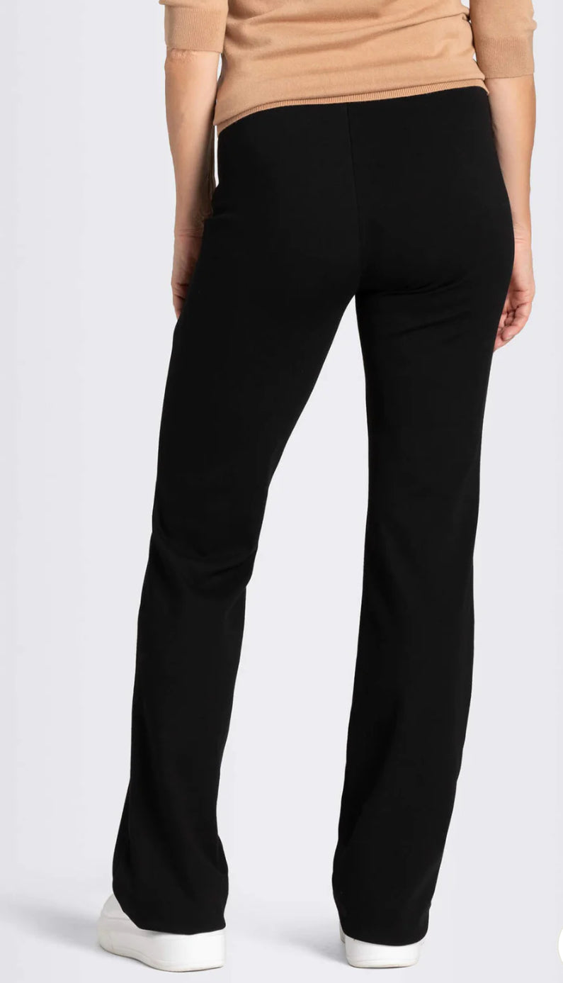 MAC Flare Leg Trousers - Black