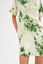 Rabens Saloner Inaz Fusion Dress - Green Combo