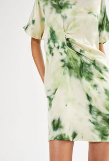Rabens Saloner Inaz Fusion Dress - Green Combo