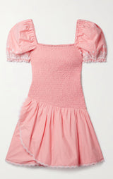 LoveShackFancy ASA Dress - Bubble Bath Pink