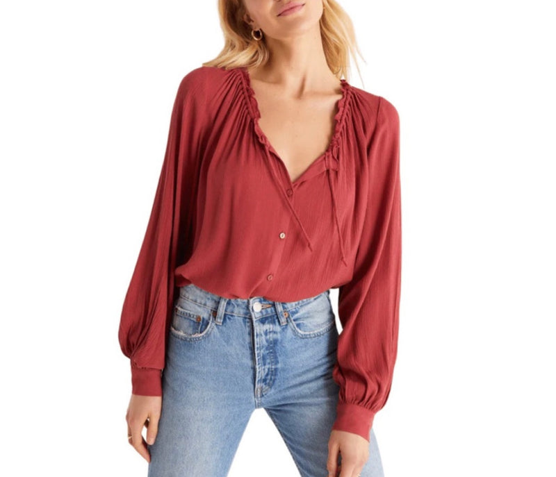 Z Supply Adella Top - Red